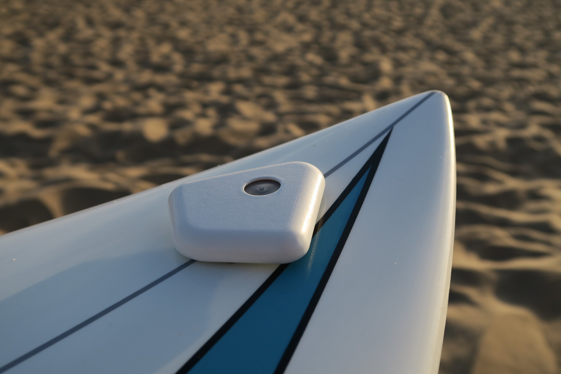 SCAD mockup on surfboard
