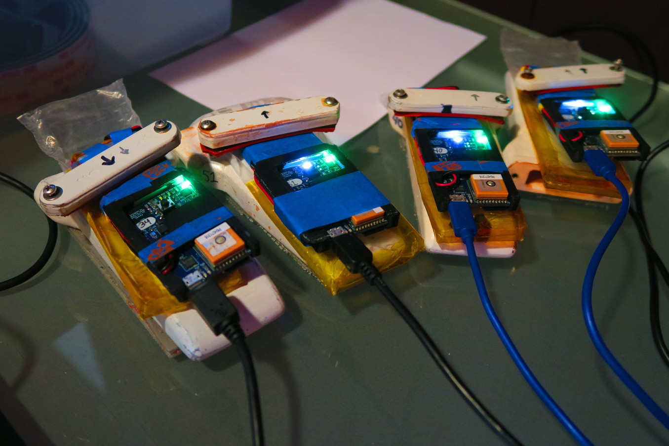 Gamma units charging between sessions